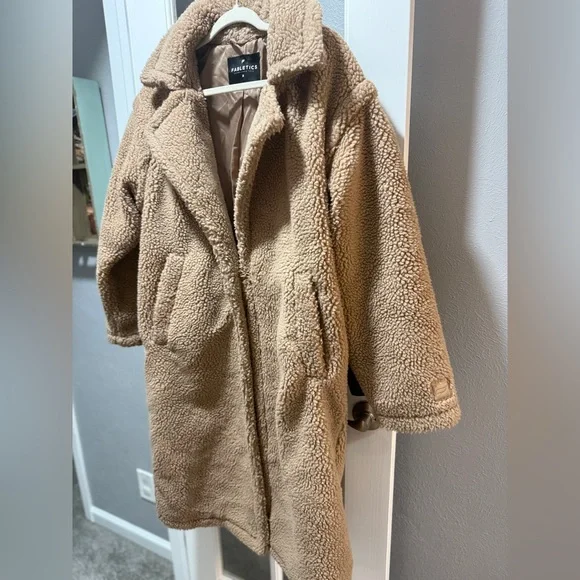 Fabletics Teddy Long Coat - Picture 4 of 10